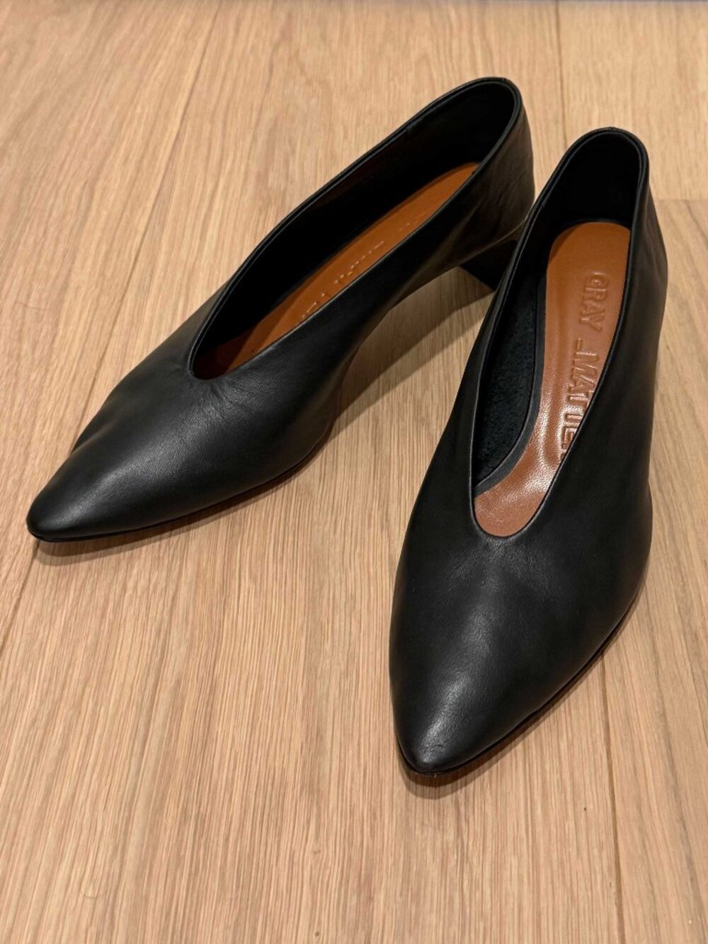 Gray Matters Claro Pumps - Black - Sz 38.5 / 8.5
